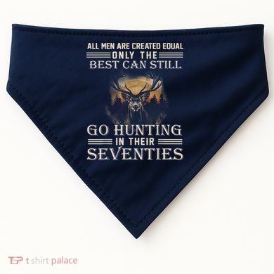 Go Hunting In Their Seventies USA-Made Doggie Bandana