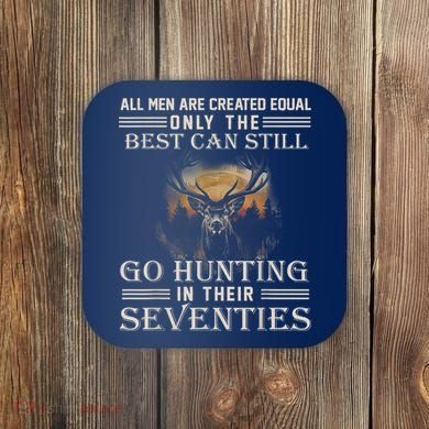 Go Hunting In Their Seventies Coaster