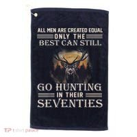 Go Hunting In Their Seventies Golf Towel thumb 0