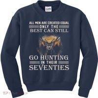 Go Hunting In Their Seventies Kids Sweatshirt thumb 0