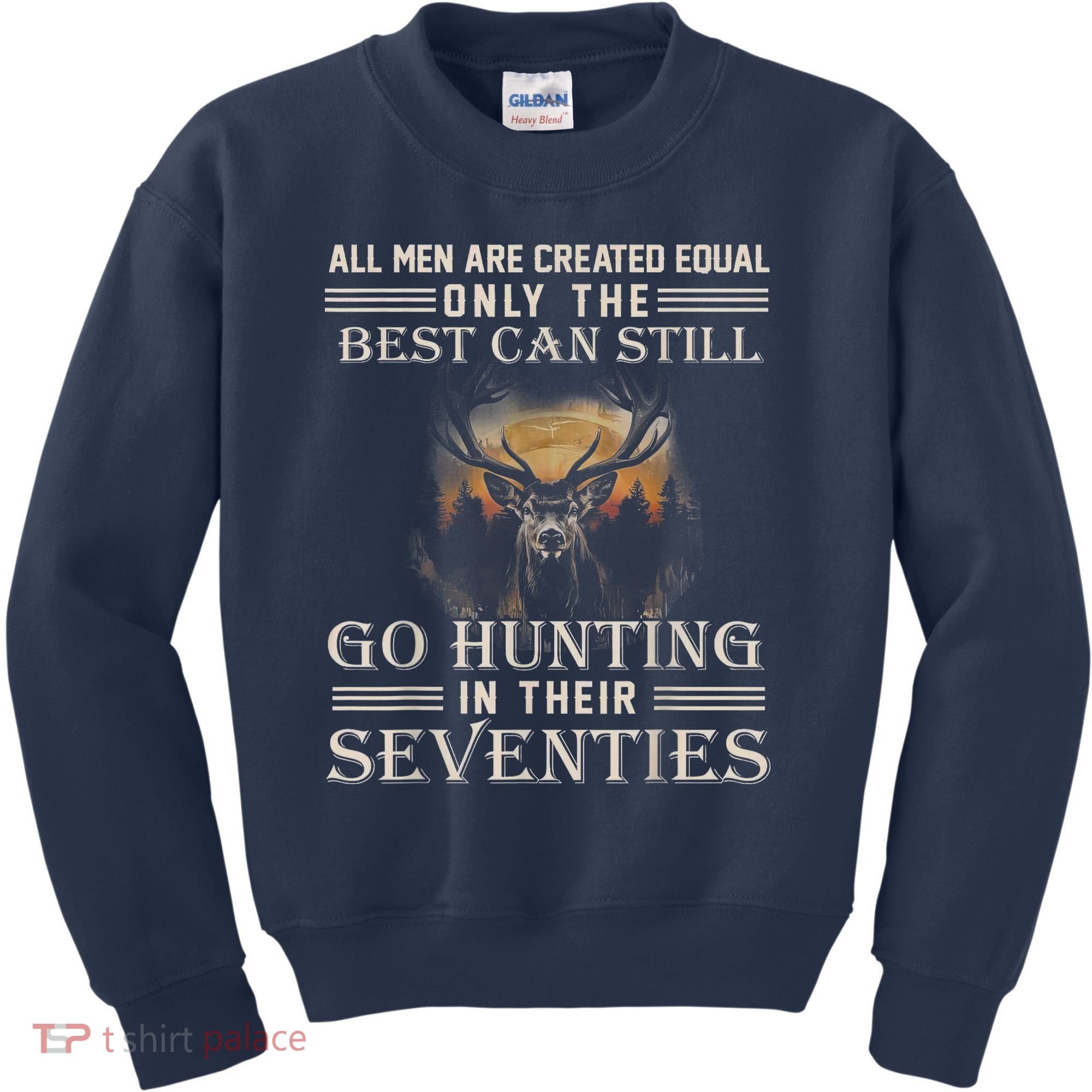 Go Hunting In Their Seventies Kids Sweatshirt