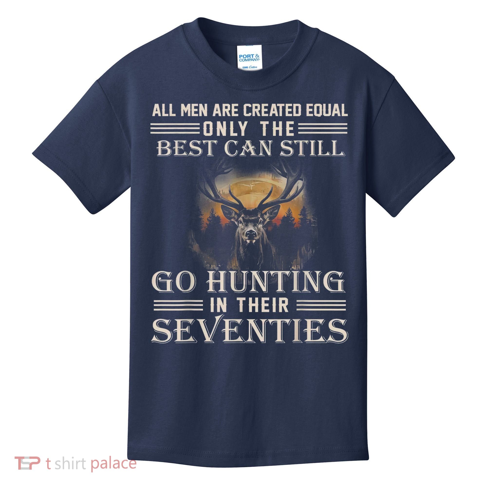 Go Hunting In Their Seventies Kids T-Shirt