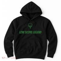 Golf Humor, Low Score Legend, Green Golf Hoodie thumb 0