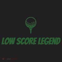 Golf Humor, Low Score Legend, Green Golf Beanie thumb 2