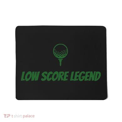 Golf Humor, Low Score Legend, Green Golf Mousepad