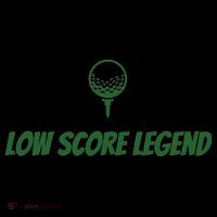 Golf Humor, Low Score Legend, Green Golf Mousepad thumb 1