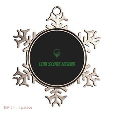Golf Humor, Low Score Legend, Green Golf Ornament