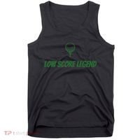 Golf Humor, Low Score Legend, Green Golf Tank Top thumb 0