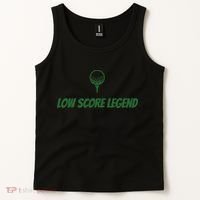 Golf Humor, Low Score Legend, Green Golf Tank Top thumb 2