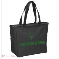 Golf Humor, Low Score Legend, Green Golf Tote Bag thumb 2