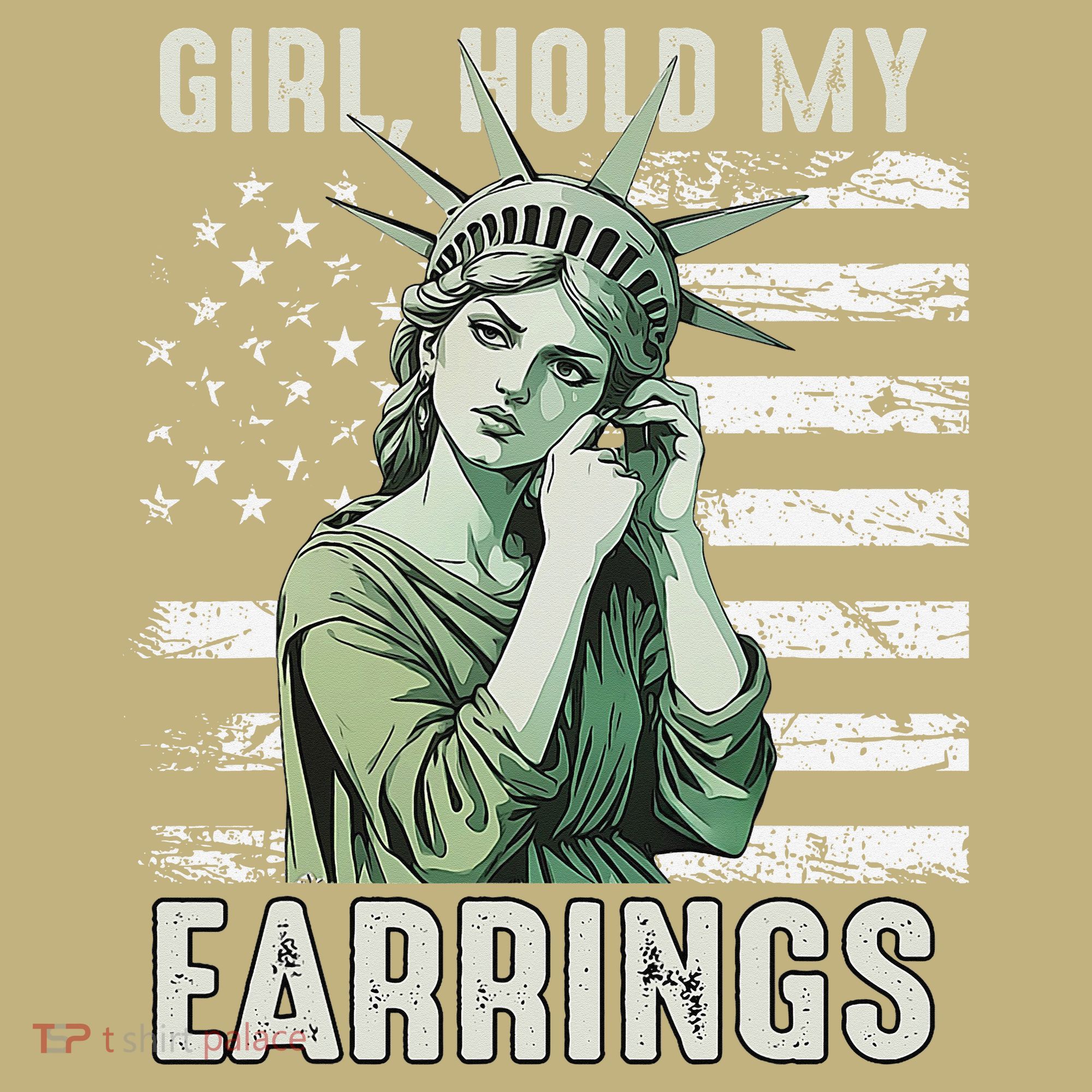 Girl Hold My Earrings Save Public Lands Political Activism Sweatshirt