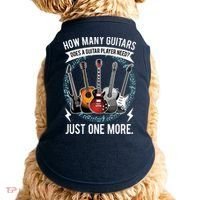 Guitar How Many Guitars Gift For Guitar Player Doggie Tank thumb 0
