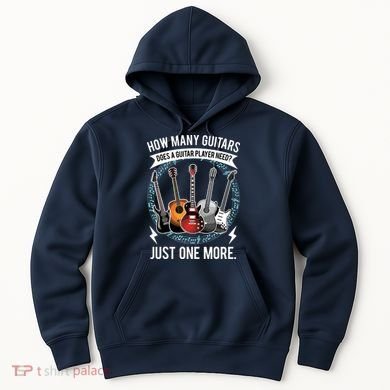 Guitar How Many Guitars Gift For Guitar Player Hoodie