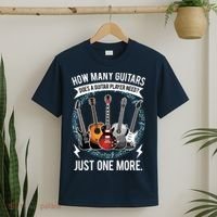 Guitar How Many Guitars Gift For Guitar Player T-Shirt thumb 2