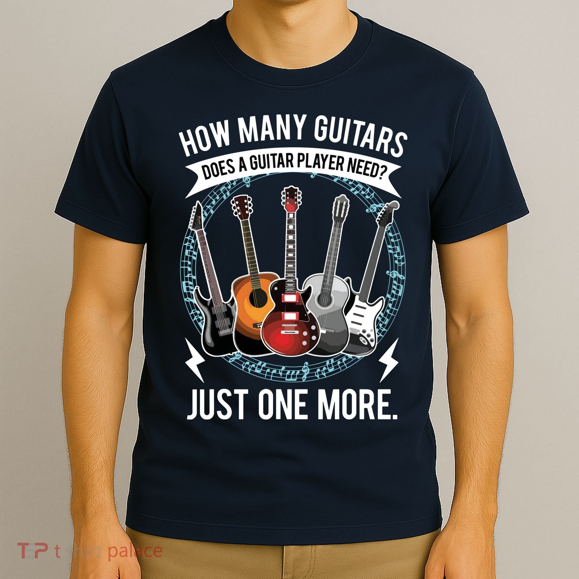 Guitar How Many Guitars Gift For Guitar Player T-Shirt