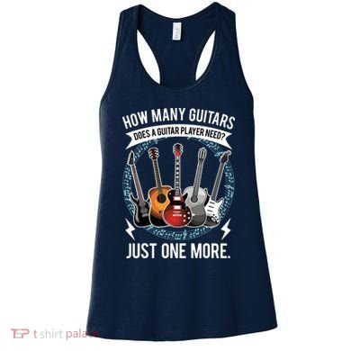 Guitar How Many Guitars Gift For Guitar Player Women's Tank Top