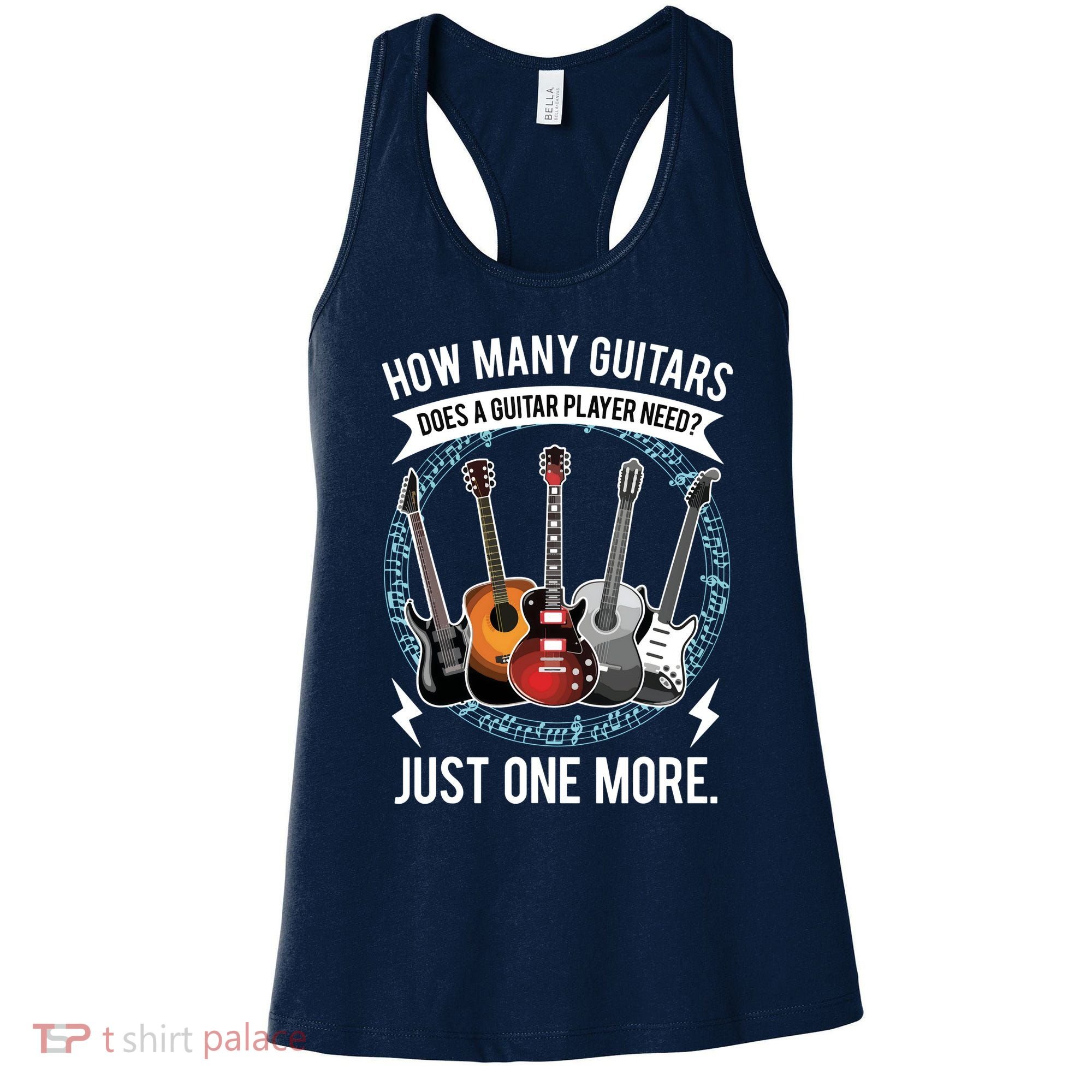 Guitar How Many Guitars Gift For Guitar Player Women's Tank Top