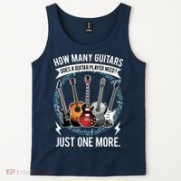 Guitar How Many Guitars Gift For Guitar Player Tank Top thumb 2