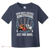 Guitar How Many Guitars Gift For Guitar Player Toddler T-Shirt thumb 0