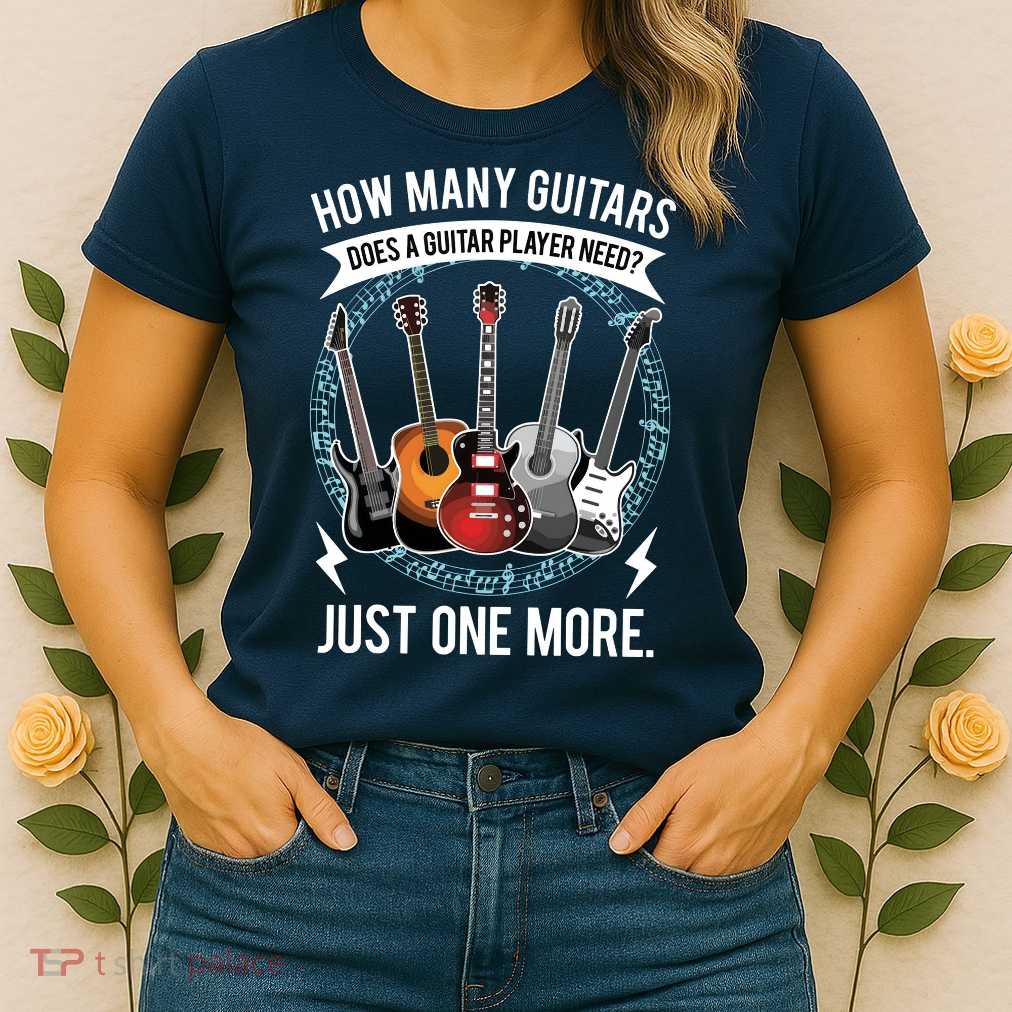 Guitar How Many Guitars Gift For Guitar Player Women's T-Shirt