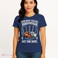 Guitar How Many Guitars Gift For Guitar Player Women's T-Shirt thumb 4