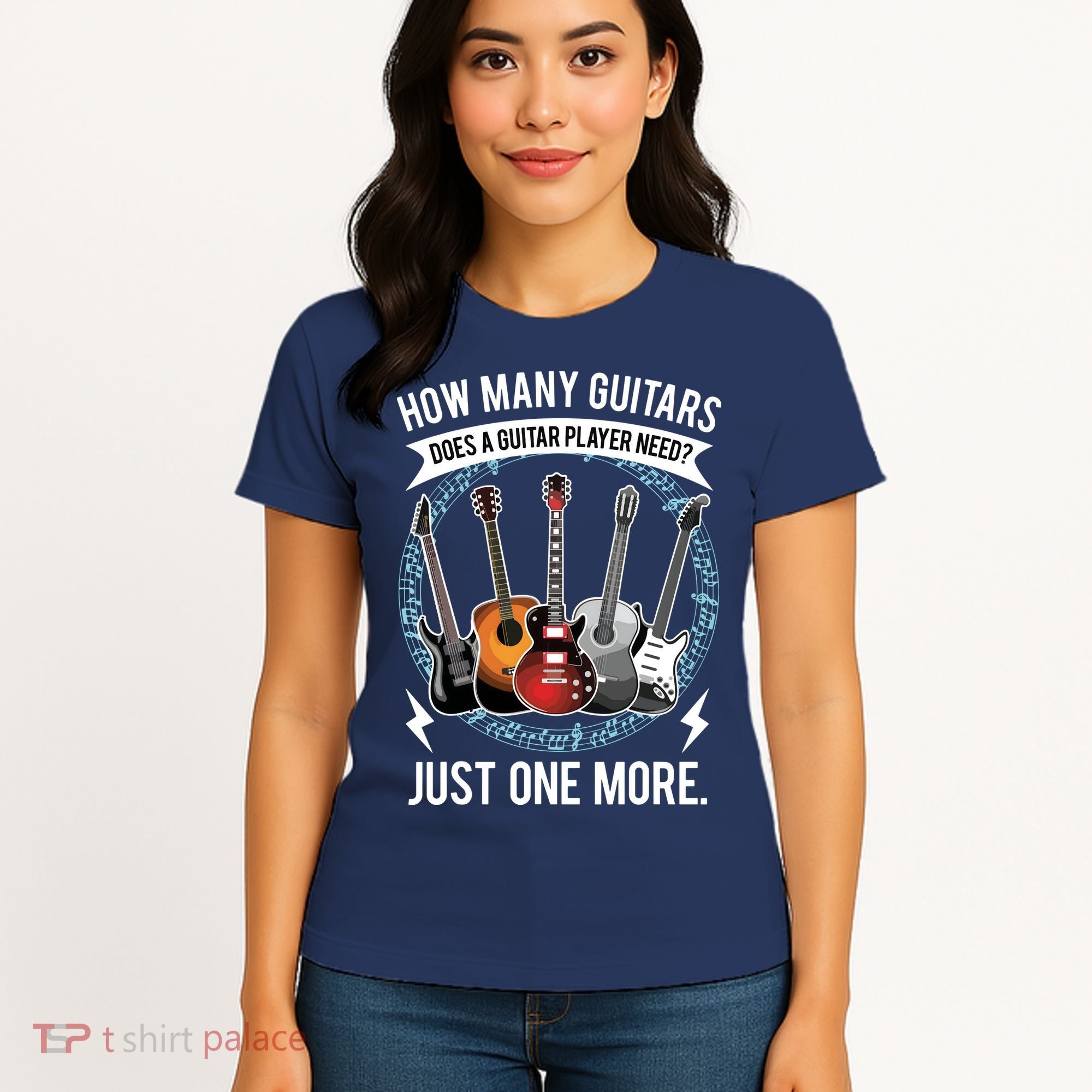 Guitar How Many Guitars Gift For Guitar Player Women's T-Shirt