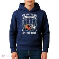 Guitar How Many Guitars Gift For Guitar Player Kids Hoodie thumb 4