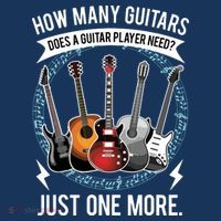 Guitar How Many Guitars Gift For Guitar Player Kids Hoodie thumb 5