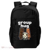 Group Hug Marshmallow Smore Funny Camping Pun Camper Family Backpack thumb 0