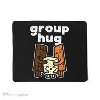 Group Hug Marshmallow Smore Funny Camping Pun Camper Family Mousepad thumb 0