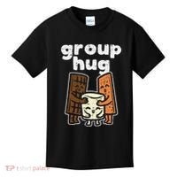 Group Hug Marshmallow Smore Funny Camping Pun Camper Family Kids T-Shirt thumb 0