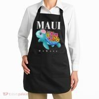 Girl Hawaiian Maui Hawaii Turtle Hibiscus Apron thumb 2