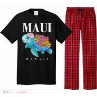 Girl Hawaiian Maui Hawaii Turtle Hibiscus Pajama Set thumb 0