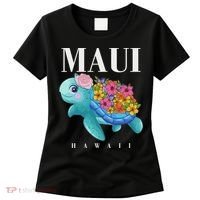 Girl Hawaiian Maui Hawaii Turtle Hibiscus Women's T-Shirt thumb 0