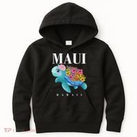Girl Hawaiian Maui Hawaii Turtle Hibiscus Kids Hoodie thumb 0