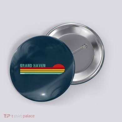 Grand Haven Michigan Button