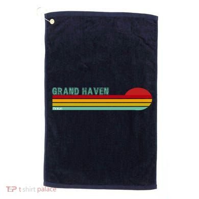 Grand Haven Michigan Golf Towel