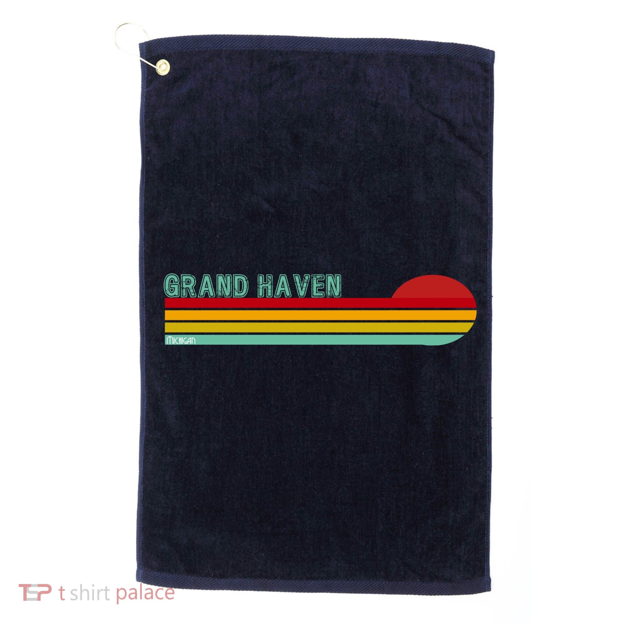 Grand Haven Michigan Golf Towel