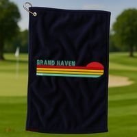 Grand Haven Michigan Golf Towel thumb 1