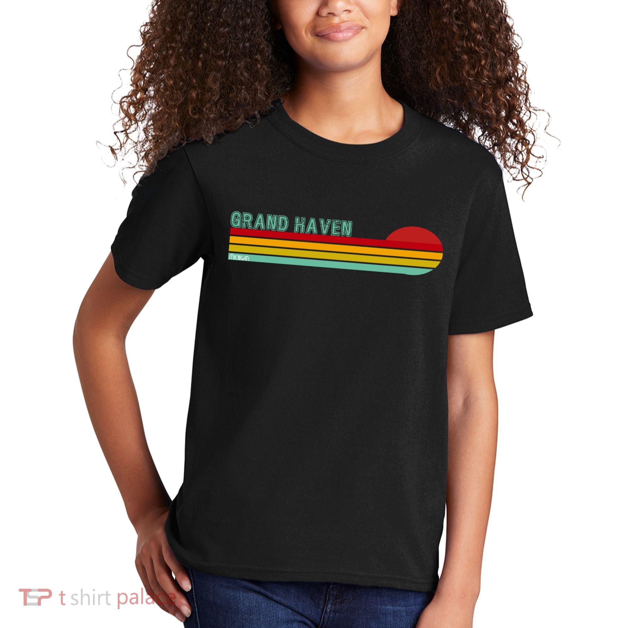 Grand Haven Michigan Kids T-Shirt