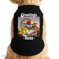 Greetings Huzz Meme Funny Cat Lollipop Doggie Tank thumb 0