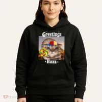 Greetings Huzz Meme Funny Cat Lollipop Hoodie thumb 5