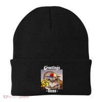 Greetings Huzz Meme Funny Cat Lollipop Beanie thumb 0