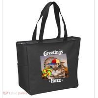 Greetings Huzz Meme Funny Cat Lollipop Tote Bag thumb 2