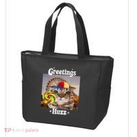 Greetings Huzz Meme Funny Cat Lollipop Tote Bag thumb 3