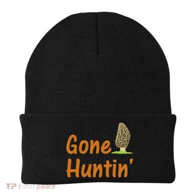 Gone Huntin' Morel Mushroom Hunter Gift Beanie