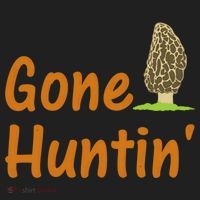 Gone Huntin' Morel Mushroom Hunter Gift Beanie thumb 2