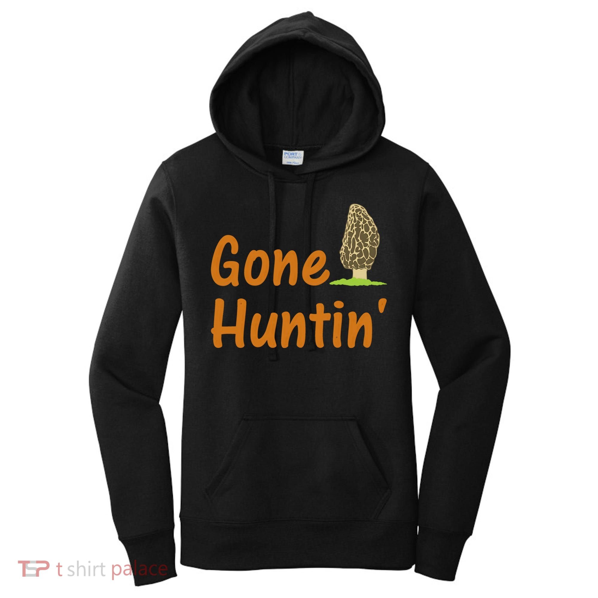 Gone Huntin' Morel Mushroom Hunter Gift Women's Hoodie
