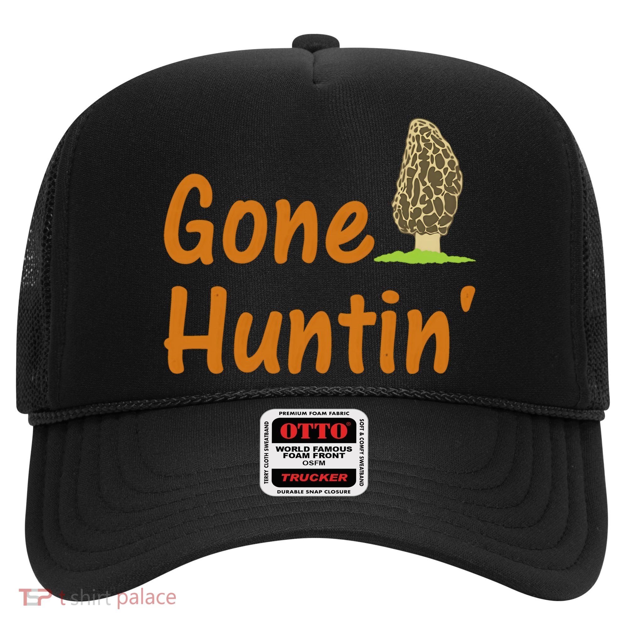 Gone Huntin' Morel Mushroom Hunter Gift Hat