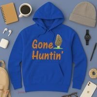 Gone Huntin' Morel Mushroom Hunter Gift Hoodie thumb 3